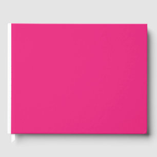 ein rosa Hintergrund mit schwarz Gästebuch
