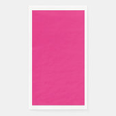 ein rosa Hintergrund mit schwarz Serviette (Vorderseite)