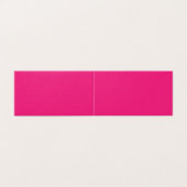 ein rosa Hintergrund mit schwarzem Rand (Außenseite Aufgefaltet)
