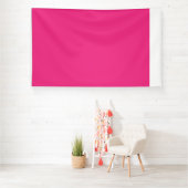 ein rosa Hintergrund mit schwarzem Rand Banner (Insitu)