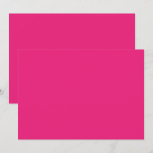 ein rosa Hintergrund mit schwarzem Rand Dankeskarte