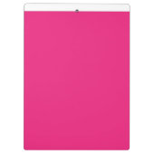 ein rosa Hintergrund mit schwarzem Rand Klemmbrett (Rückseite)