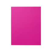 ein rosa Hintergrund mit schwarzem Rand Notizblock (Rotiert)