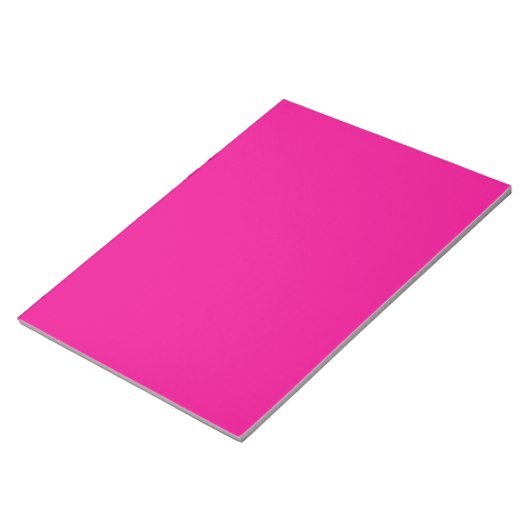 ein rosa Hintergrund mit schwarzem Rand Notizblock (angewinkelt)