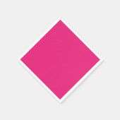 ein rosa Hintergrund mit schwarzem Rand Serviette (Ecke)