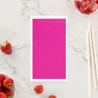 ein rosa Hintergrund mit Serviette