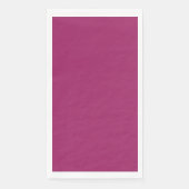 ein rosa Hintergrund mit weißem Hintergrund Serviette (Vorderseite)