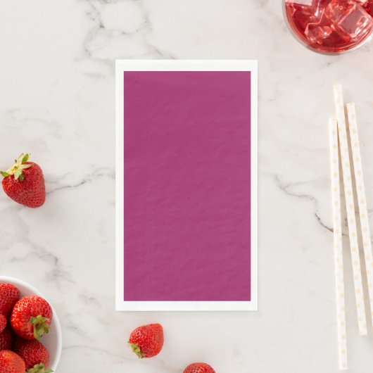 ein rosa Hintergrund mit weißem Hintergrund Serviette (Beispiel)