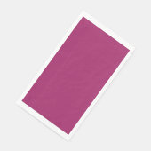 ein rosa Hintergrund mit weißem Hintergrund Serviette (Ecke)