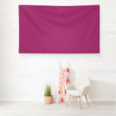 ein rosa Hintergrund mit weißem Rand Banner (Insitu)