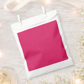 ein rosa Hintergrund mit weißem Rand Geschenktütchen (Ausgeschnitten)