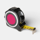 ein rosa Hintergrund mit weißem Rand Maßband (Winkel)