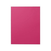 ein rosa Hintergrund mit weißem Rand Notizblock (Rotiert)