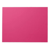 ein rosa Hintergrund mit weißem Rand Notizblock (Vorderseite)