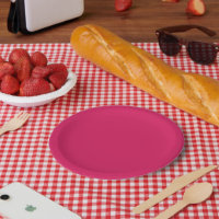 ein rosa Hintergrund mit weißem Rand