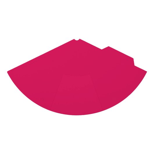 ein rosa Hintergrund mit weißem Rand Partyhütchen (Vorderseite)