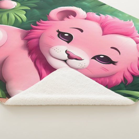 Ein rosa Löwengürtel im Dschungel Sherpadecke (3/4)