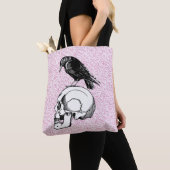 Ein rosa oder schwarz rosa oder rosa und schäumige tasche (Von Nahem)