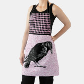 Ein rosa oder schwarz rosa rotes oder rotes Hallow Schürze (InSitu)