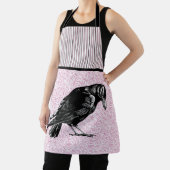 Ein rosa oder schwarz rosa rotes oder rotes Hallow Schürze (InSitu)