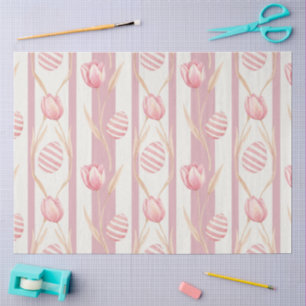 Ein rosa Ostern-Serien-Design #7 Seidenpapier