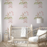 Ein rosa Schloss für eine Prinzessin Peel & Stick