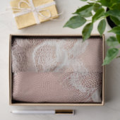 Ein rosa Spitzen-Serien-Design #10 Seidenpapier (Geschenk)
