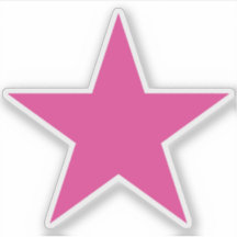 Ein rosa Stern des Feminismus