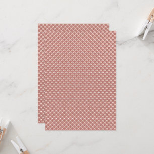 ein rosa und weißer Hintergrund mit einem Muster Einladung