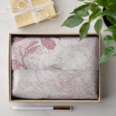 Ein Rose und Spitze Serie Design #11 Seidenpapier (Geschenk)
