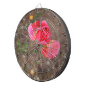 Ein Rosebud im November Dartscheibe (Vorderseite rechts)