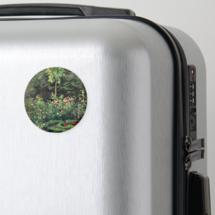 Ein Rosengarten von Camille Pissarro, Magnet