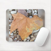 ein rostiges Kies-Blatt Mousepad (Mit Mouse)