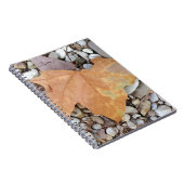 ein rostiges Kies-Blatt Notizblock (Rechte Seite)