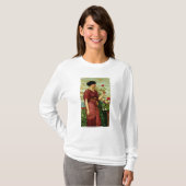 Ein Rot, Rote Rose T-Shirt (Vorne ganz)