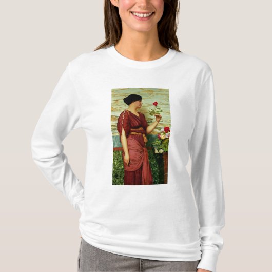 Ein Rot, Rote Rose T-Shirt (Vorderseite)