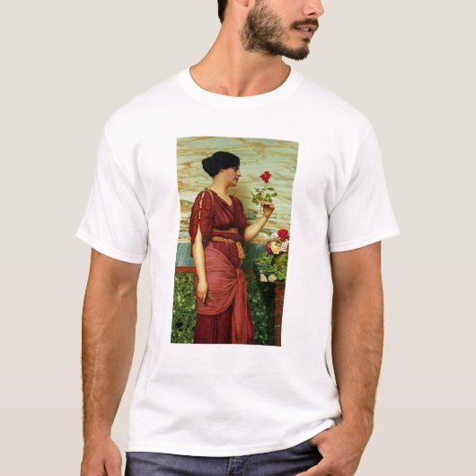Ein Rot, Rote Rose T-Shirt (Vorderseite)