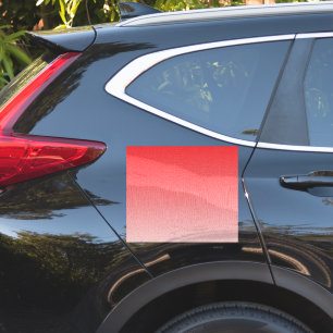 ein rot-weißer Hintergrund mit kleinen Quadraten Aufkleber