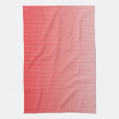 ein rot-weißer Hintergrund mit kleinen Quadraten Geschirrtuch (Vertikal)
