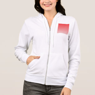 ein rot-weißer Hintergrund mit kleinen Quadraten Hoodie