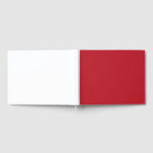 ein roter Hintergrund mit Gästebuch (Voll)