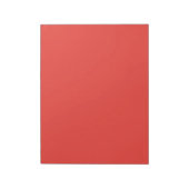 ein roter Hintergrund mit schwarzem Rand Notizblock (Rotiert)