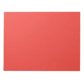 ein roter Hintergrund mit schwarzem Rand Notizblock (Vorderseite)
