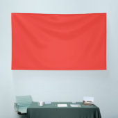 ein roter Hintergrund mit weißem Rand Banner (Messe)