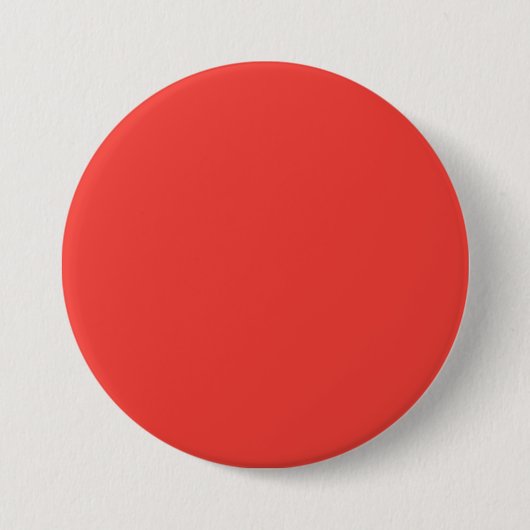 ein roter Hintergrund mit weißem Rand Button (Vorderseite)