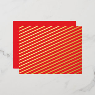 ein roter Hintergrund mit weißem Rand Folien Feiertagspostkarte