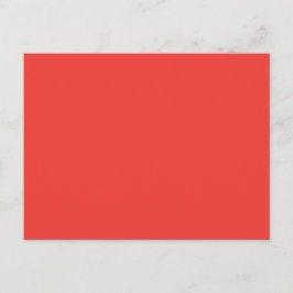ein roter Hintergrund mit weißem Rand Postkarte
