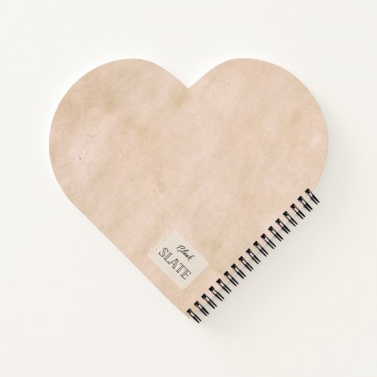 Ein roter Pfirsich und anderthalb Notizblock (Rückseite)