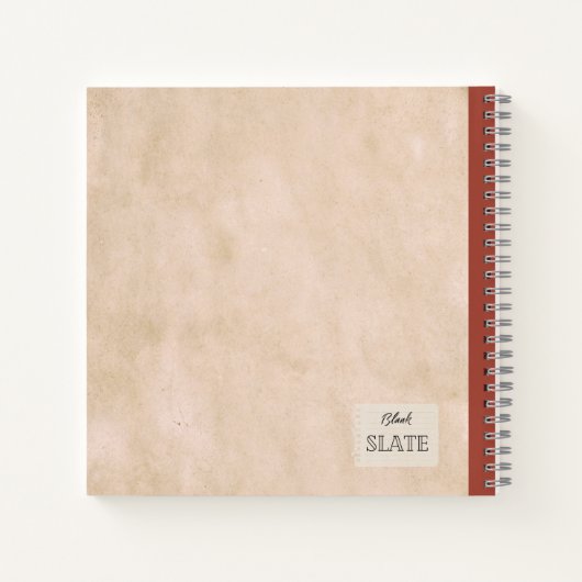 Ein roter Pfirsich und eine halbe Personalisierte  Notizblock (Rückseite)