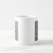 Ein roter Starfish | Galapagos, Equador Kaffeetasse (Mittel)